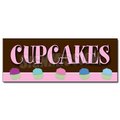 Signmission CUPCAKES DECAL sticker fresh baked cup cakes birthday sprinkles, D-24 Cupcakes D-24 Cupcakes